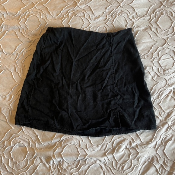 NWOT A New Day Mini Linen Skirt - Picture 2 of 5